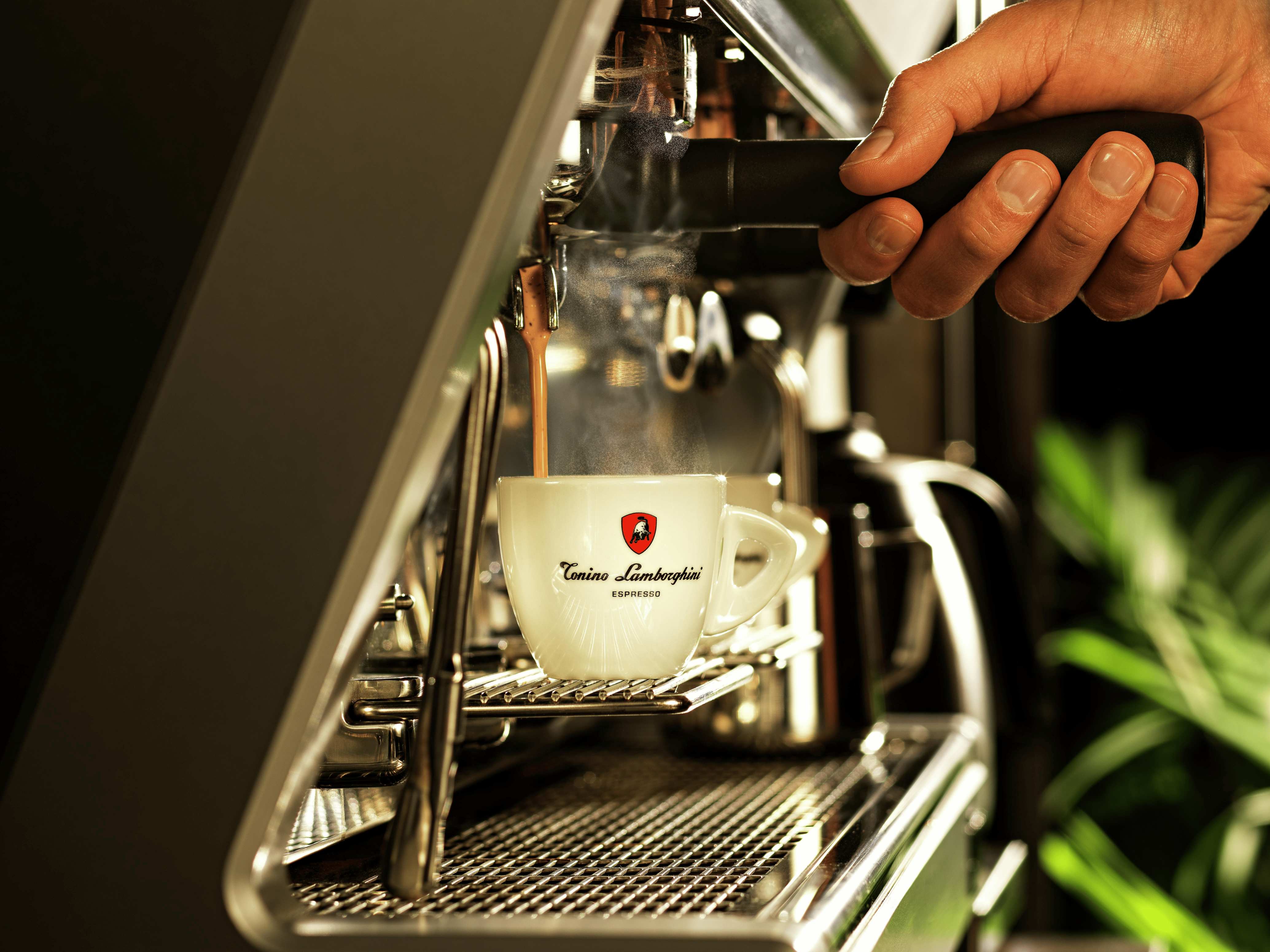 Tonino Lamborghini Italian coffee, official brand photograph