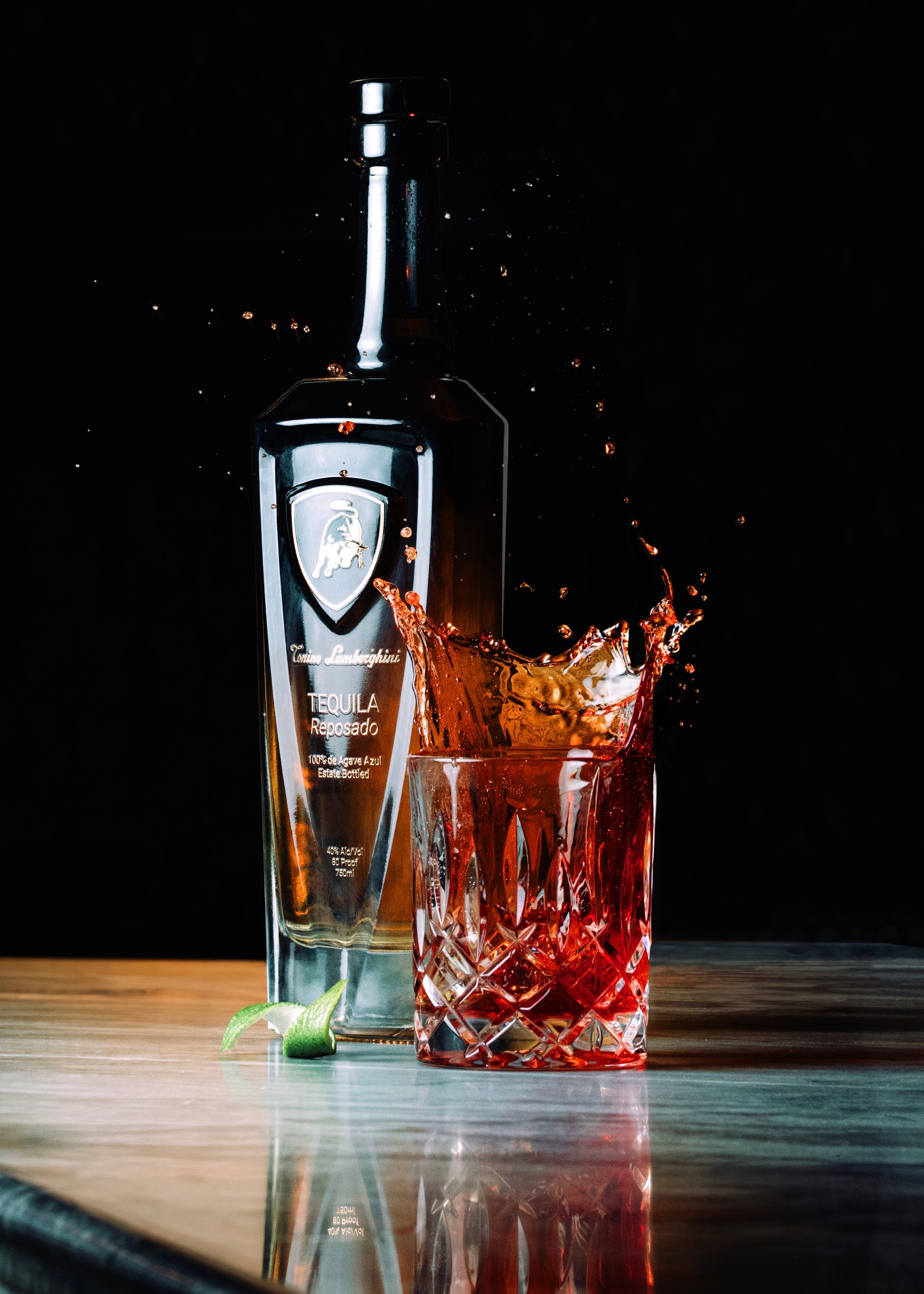 Tonino Lamborghini Tequila, official brand photograph